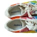 Farm Rio Crochet Sunset Platform Sneakers Rainbow