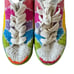 Farm Rio Crochet Sunset Platform Sneakers Rainbow