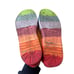 Farm Rio Crochet Sunset Platform Sneakers Rainbow