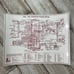 1955-1957 Corvette Laminated Chassis Wiring Harness Diagram Letric Limited *RARE