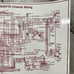 1955-1957 Corvette Laminated Chassis Wiring Harness Diagram Letric Limited *RARE