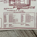 1955-1957 Corvette Laminated Chassis Wiring Harness Diagram Letric Limited *RARE