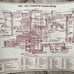 1955-1957 Corvette Laminated Chassis Wiring Harness Diagram Letric Limited *RARE
