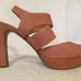 J Crew Brown Platform Heel Shoes Sandal