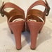 J Crew Brown Platform Heel Shoes Sandal