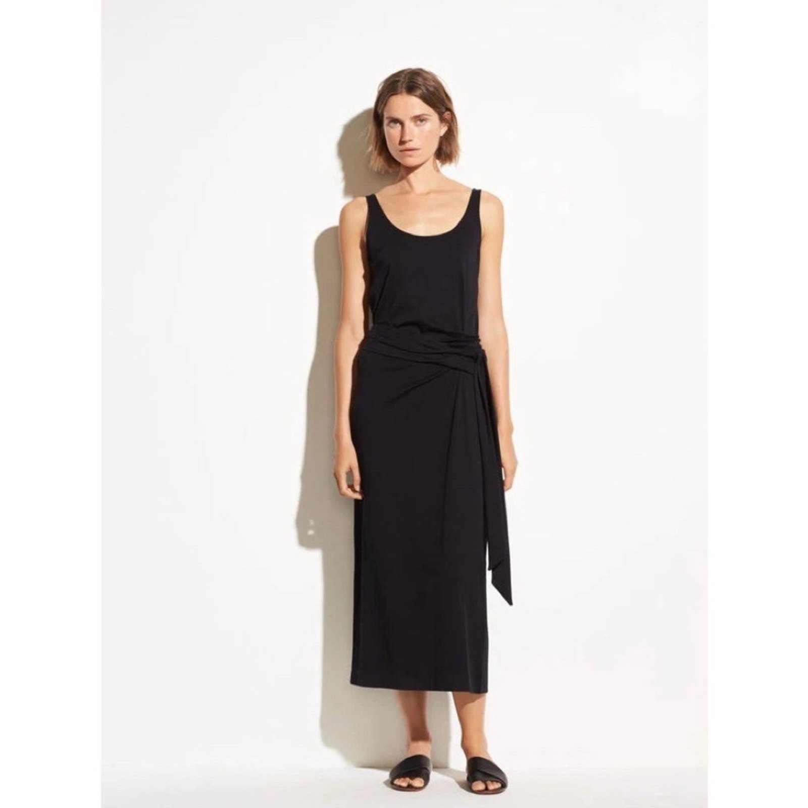 NEW Vince Sleeveless Wrap Dress