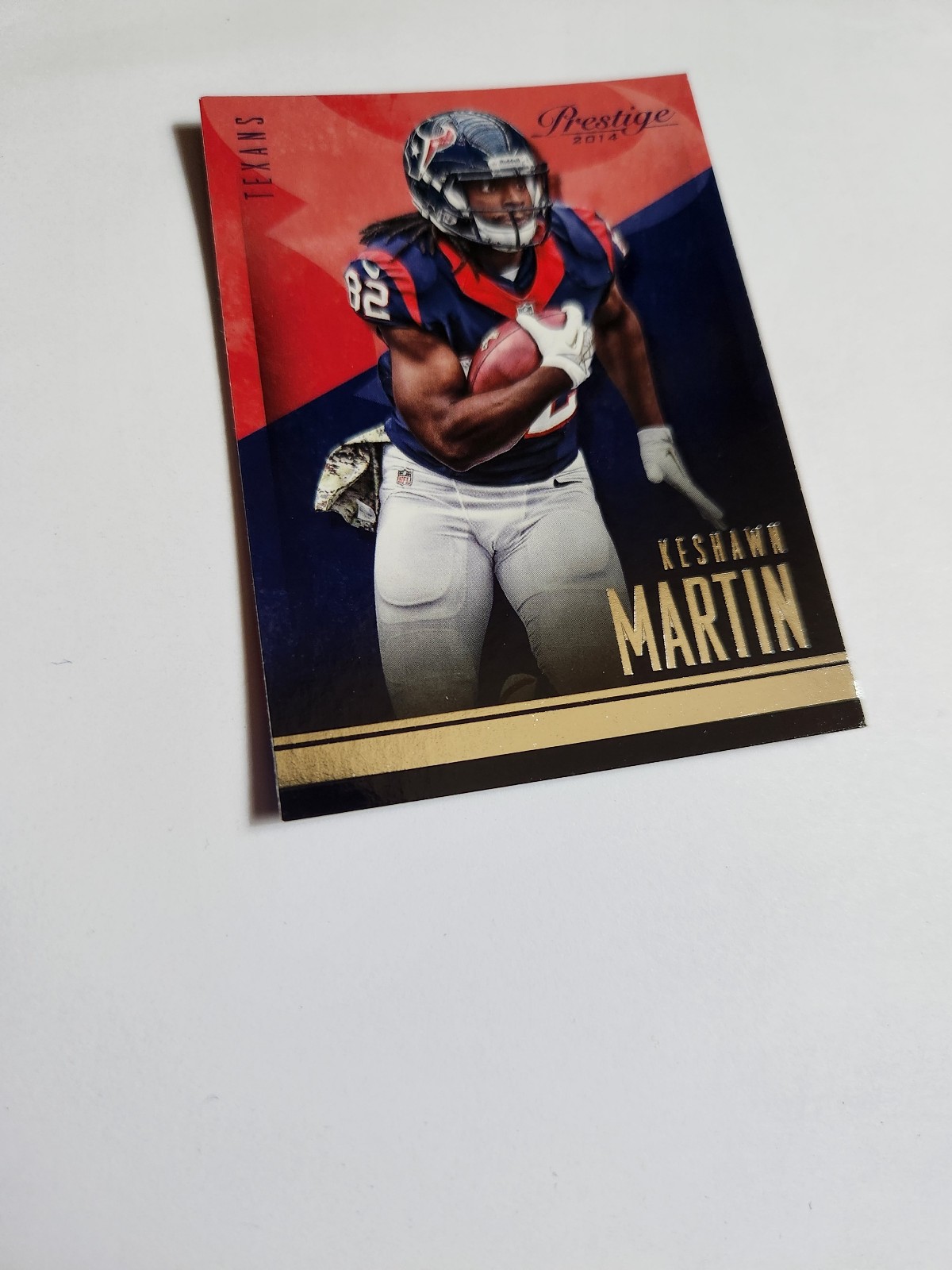 2014 Panini Keshawn Martin card #55