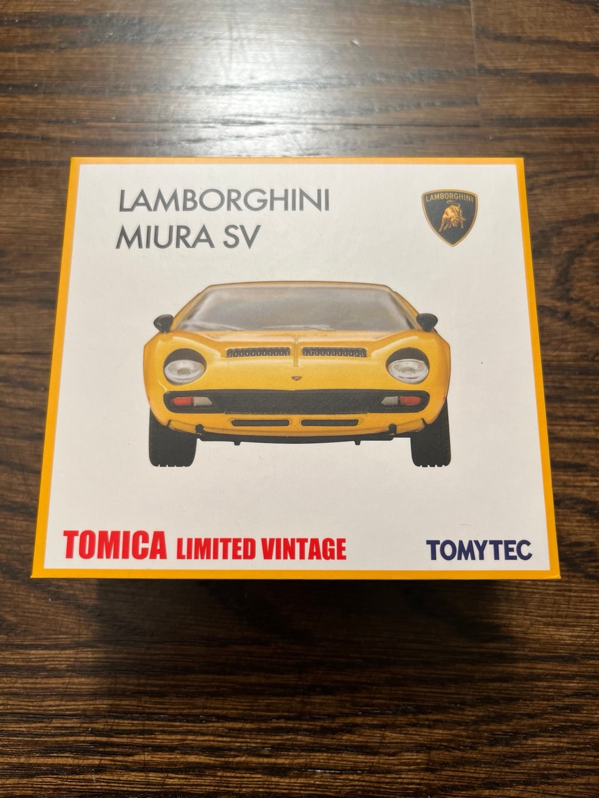 Tomica Limited Vintage Lamborghini Miura SV Yellow 1/64 Tomytec