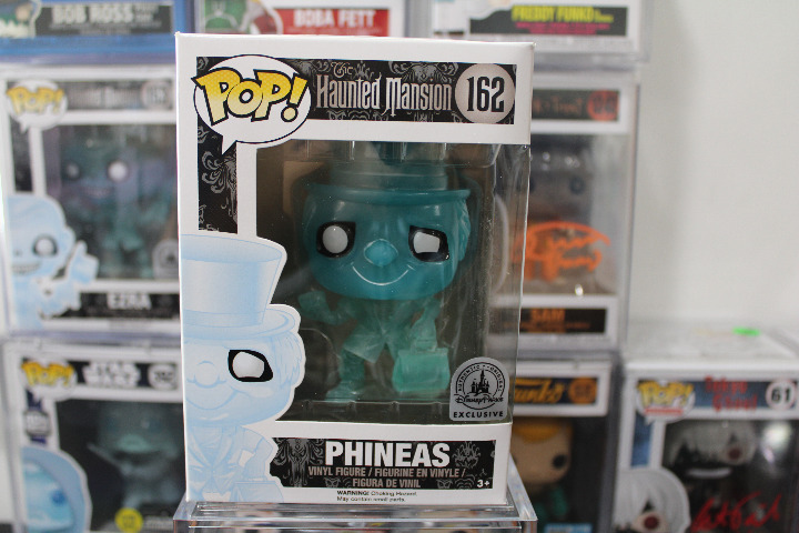 Funko Pop Phineas (Blue) (Haunted Mansion)