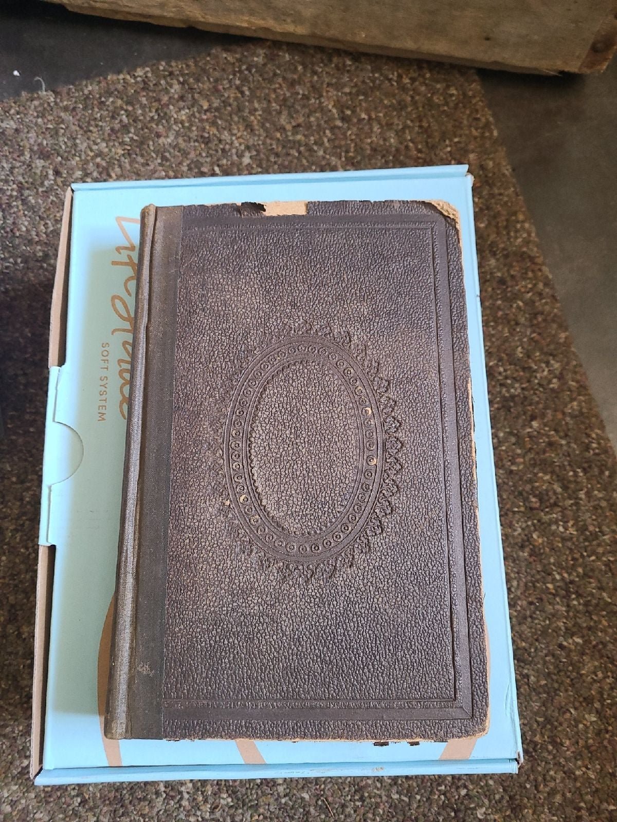 Hebrew Grammar. Leather bound 1868