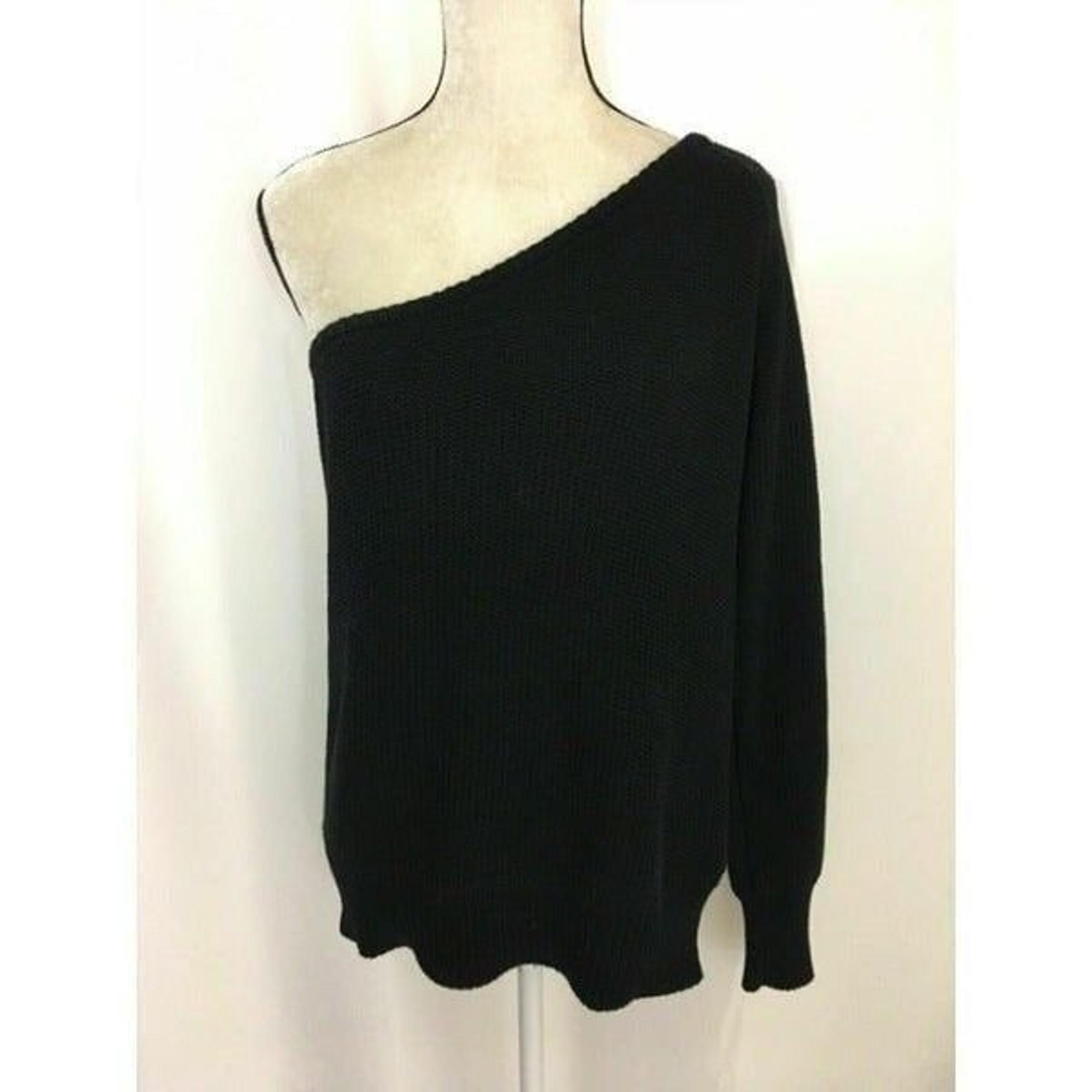 Acrobat Black Long Sleeve sweater top