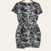 Vintage Genny Geometric Jacquard Print Sheath Mini Dress Size 6