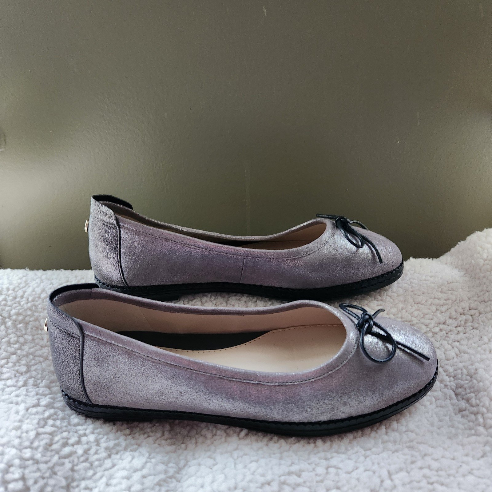 Cole Haan leather ballet flats 6