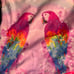 NWT 3t LIMITED TOO Parrots rainbow bathing swim suit rash guard 1p pride july 4