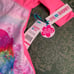 NWT 3t LIMITED TOO Parrots rainbow bathing swim suit rash guard 1p pride july 4