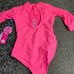 NWT 3t LIMITED TOO Parrots rainbow bathing swim suit rash guard 1p pride july 4