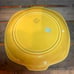 Vintage Paden City Pottery Minion Mandarín Yellow 1950s Cake Plate 11”