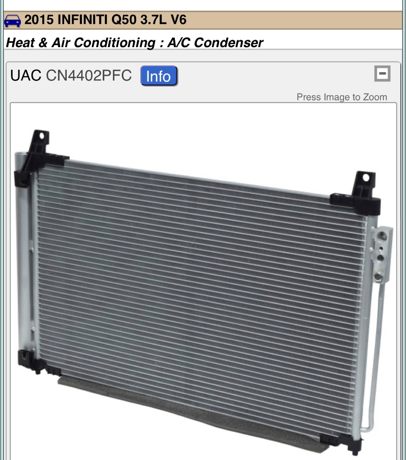 A/c condenser