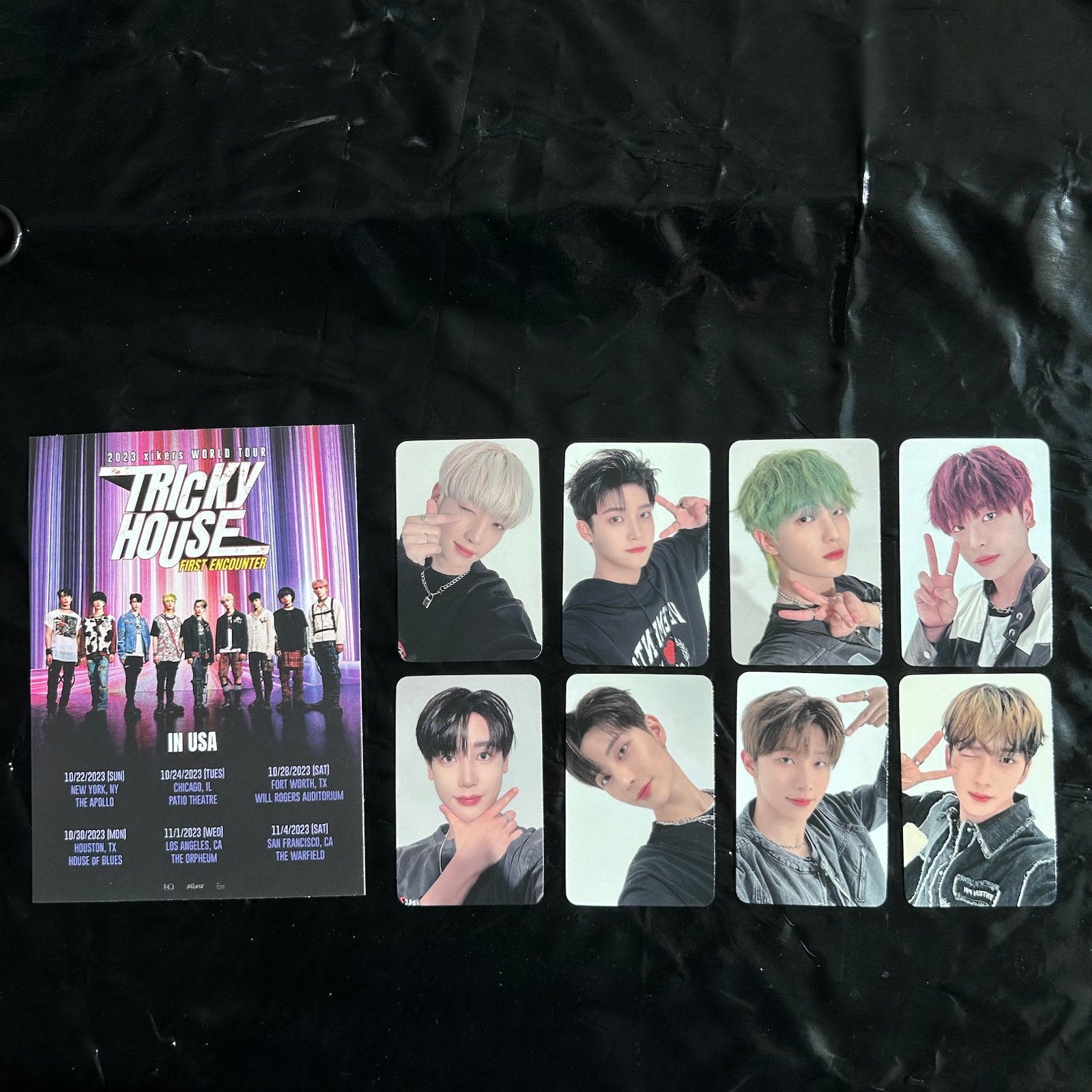 Xikers tour photocard and poster set