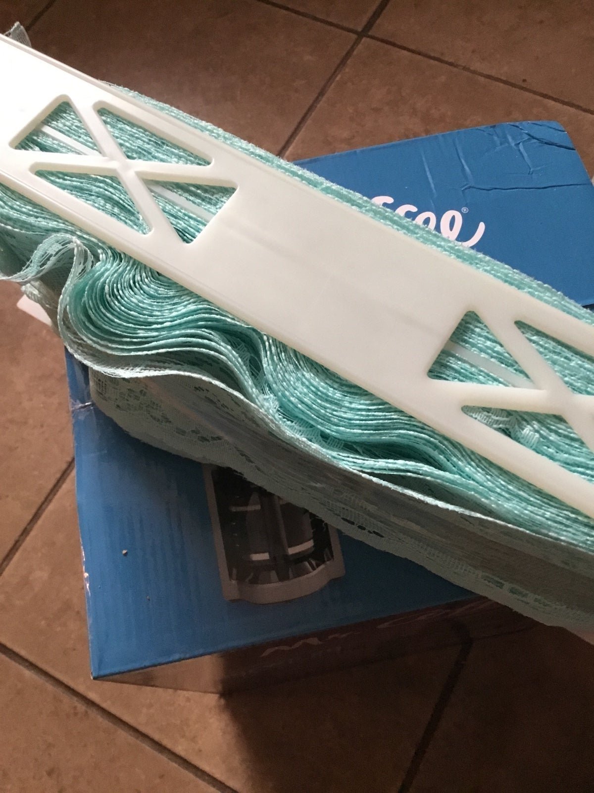 (SALE) 50yds 3 1/2” wide lace (NEW)