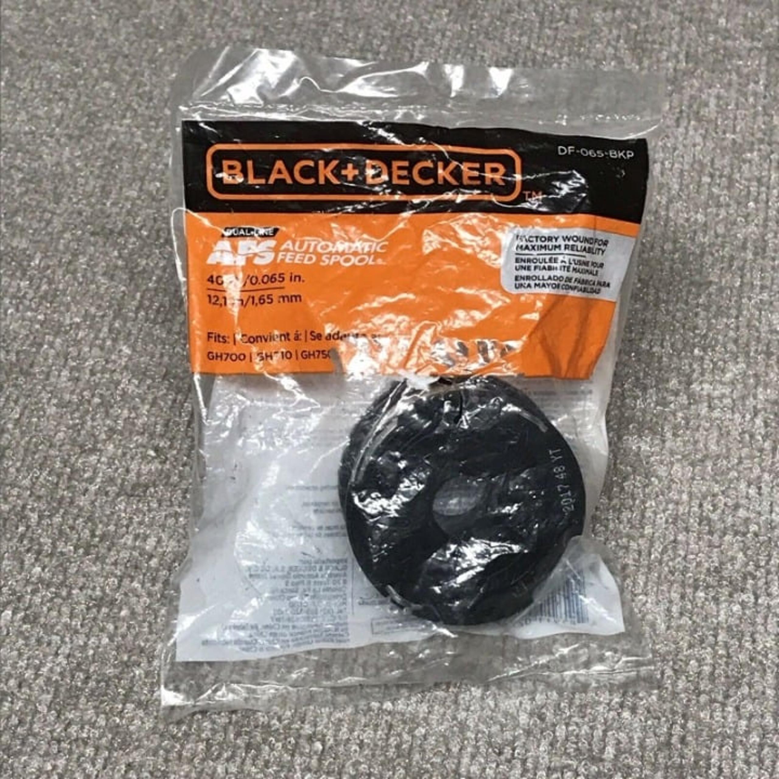 NEW - BLACK & DECKER - AFS - DUAL LINE - DF-065-BKP 40FT 0.065IN  AA08-4