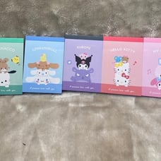 5 Mini Sanrio Memo Pads Bundle