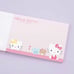 5 Mini Sanrio Memo Pads Bundle