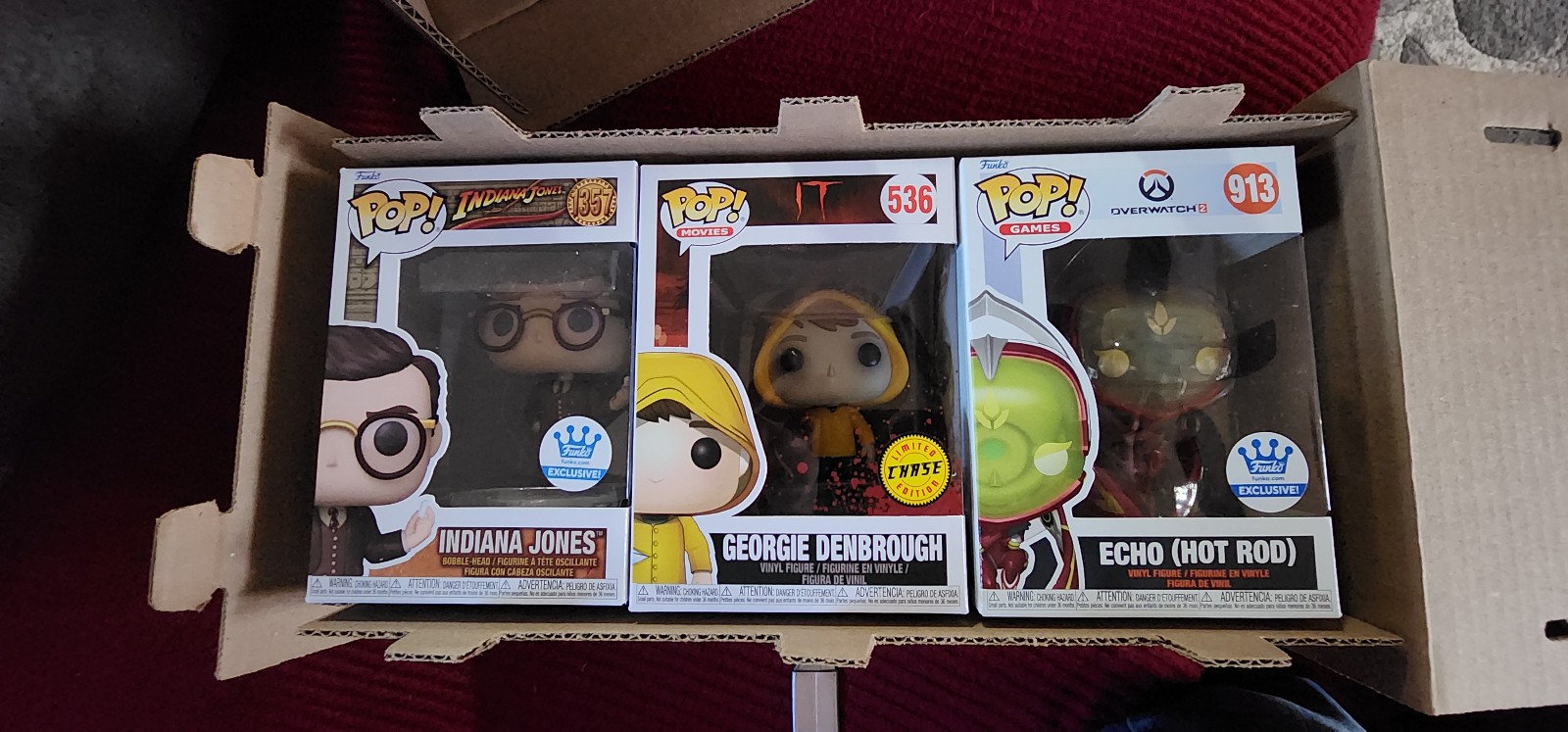 Funko 3 pack 1 Chase 2 Funko exclusives