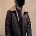 Faux leather jacket