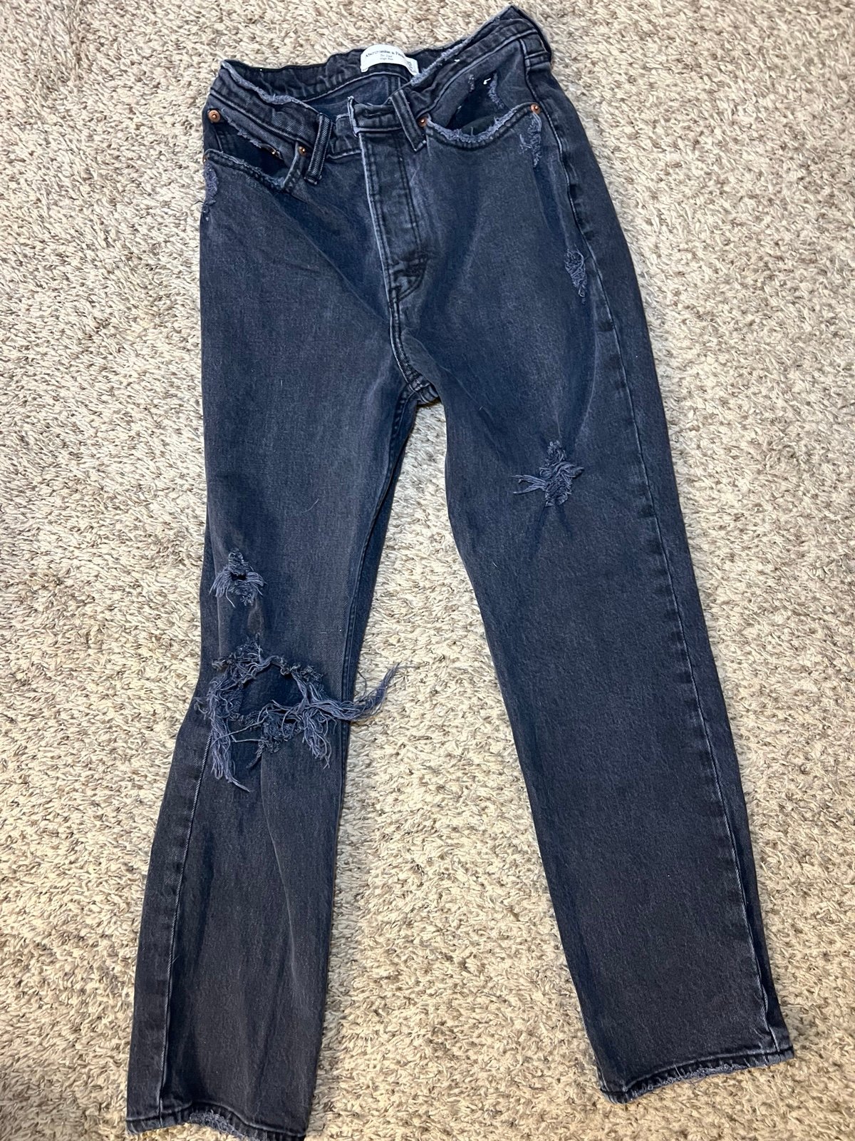 Aberocmbie dad jeans for woman