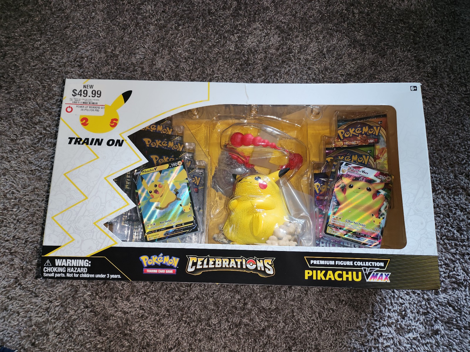 Pokemon Celebrations Pikachu Vmax Premium Fugure Collection Sealed