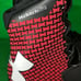 Under Armour UA Spine Brawler Black Red Vintage Football Cleats MENS SIZE 15