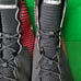 Under Armour UA Spine Brawler Black Red Vintage Football Cleats MENS SIZE 15