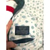 Vtg Lands End Dog Theme Striped Blue And Green Sleeping Bag Cotton Carrying Case