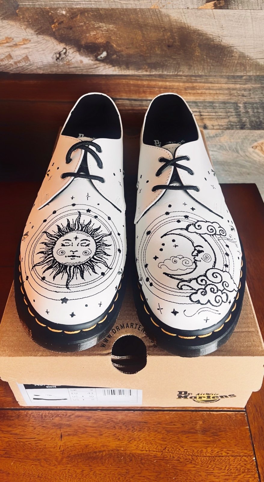 【レビューで送料無料】 for Oxfords stars & Moon Martens Dr. Women Mercari | 靴