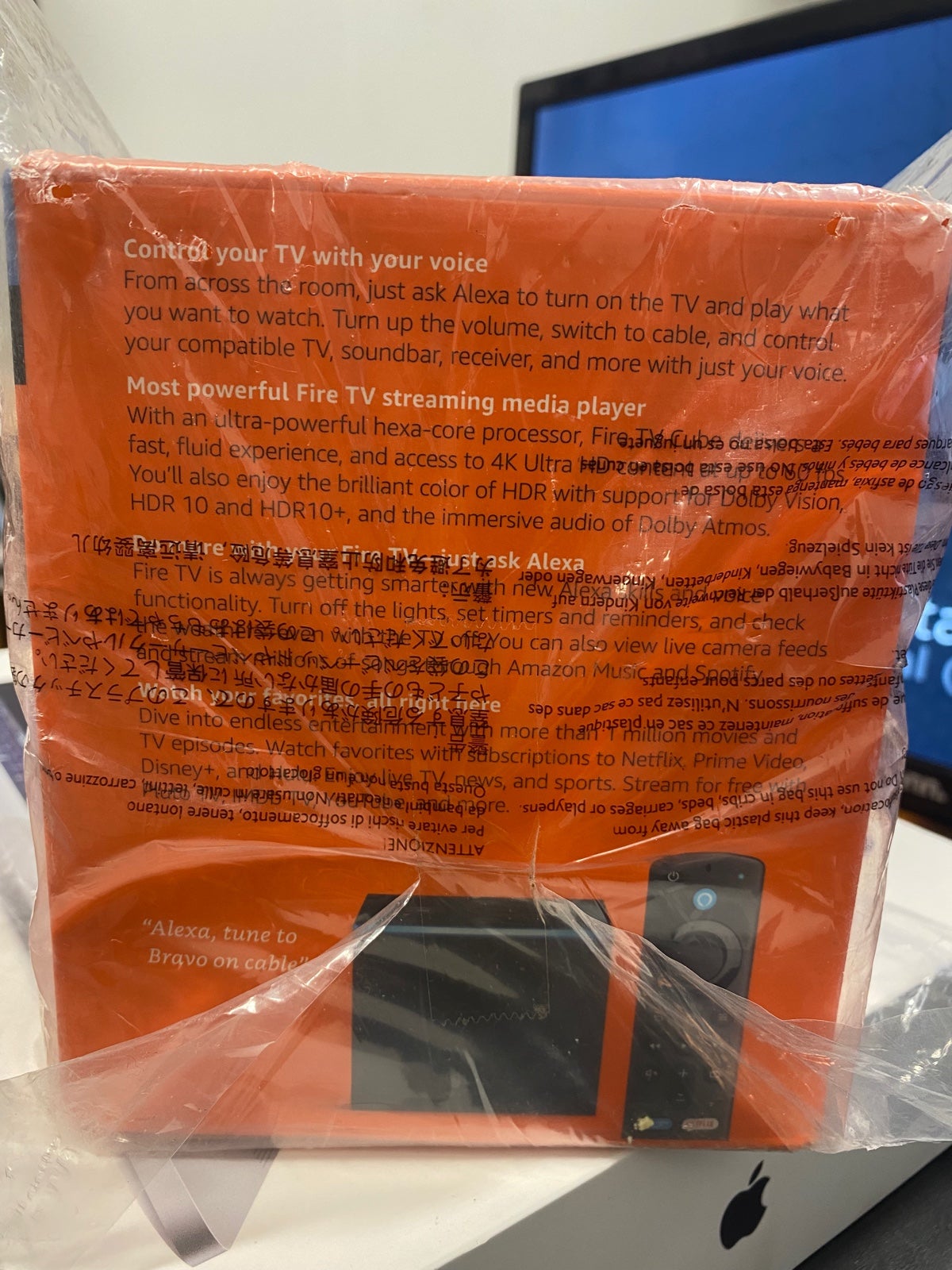 Amazon shops Fire TV Cube 4K