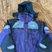 The North Face Jacket Extreme Gear Purple Hooded Outdoors Skiing Womens Size 10