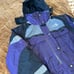 The North Face Jacket Extreme Gear Purple Hooded Outdoors Skiing Womens Size 10