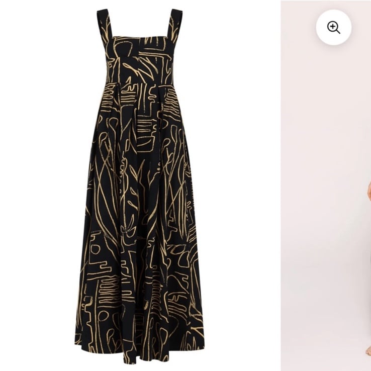 Bel Kazan Janie Dress in Black Rye in XS