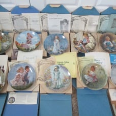 Set of 10 RECO Collectors Plates John McClelland 1980s Mother Goose and more