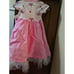 Upcycled One Piece 0-3 MS Dress w Matching Bloomers and Ruffles Pink Princess