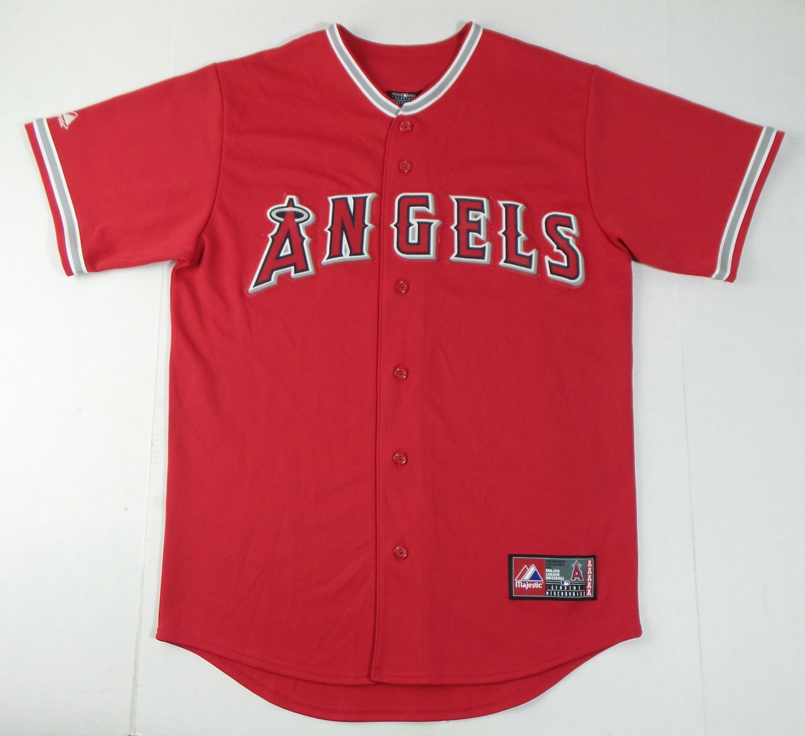 Vintage Majestic MLB Anaheim Angels Baseball Jersey Size Men's Medium M