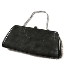 Vintage Faux Croc Evening Handbag