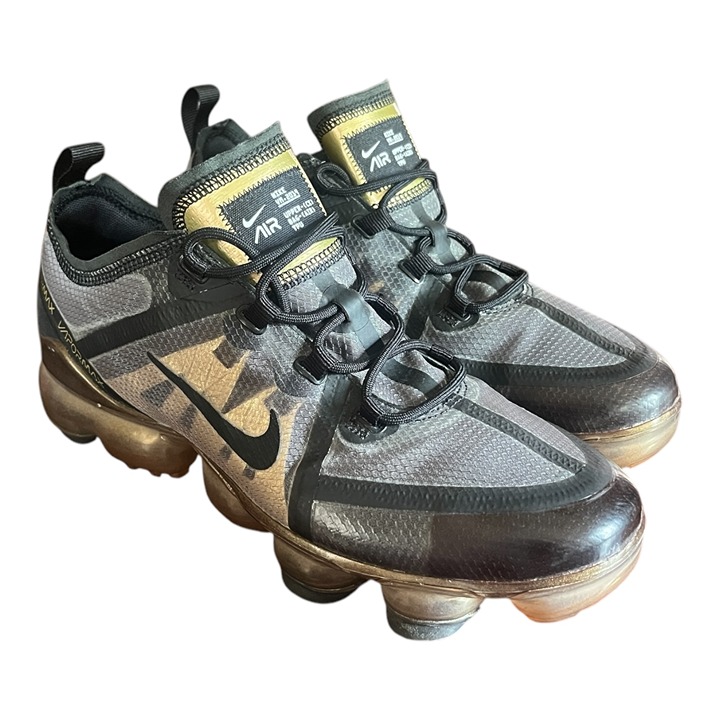 Nike Air VaporMax Utility GS Black/Gld 7Y AJ2616-004