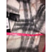 BCBG Max Azria Ivory Grey Plaid Tweed Coat S Fuzzy NEW
