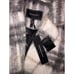 BCBG Max Azria Ivory Grey Plaid Tweed Coat S Fuzzy NEW