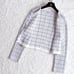 2020 TOCCA◆AQUARIUM Knit Tweed Jacket and Skirt, Blue