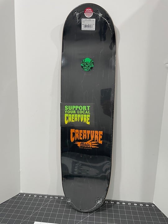 Creature Logo Outline Stumps Deck 8.8x31.95x14.25WB Brand New Sealed
