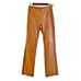 Vintage Neto French Laundry Genuine Lambskin Leather High Waisted Bell Bottoms 4