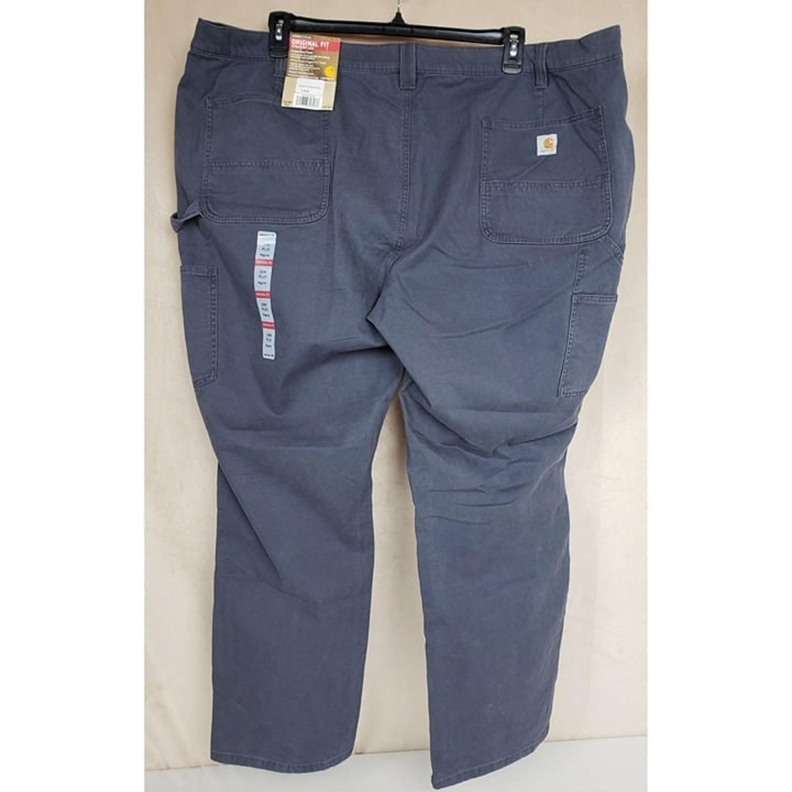 Carhartt Women's 24W Reg Original Fit Straight Leg Crawford Pant Coal Blue Grey
